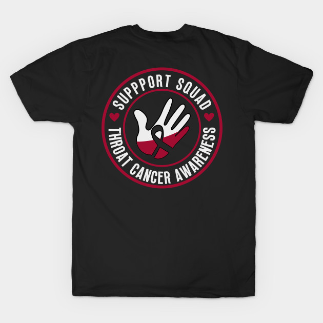 Support Squad Throat Cancer Awareness by oneduystore